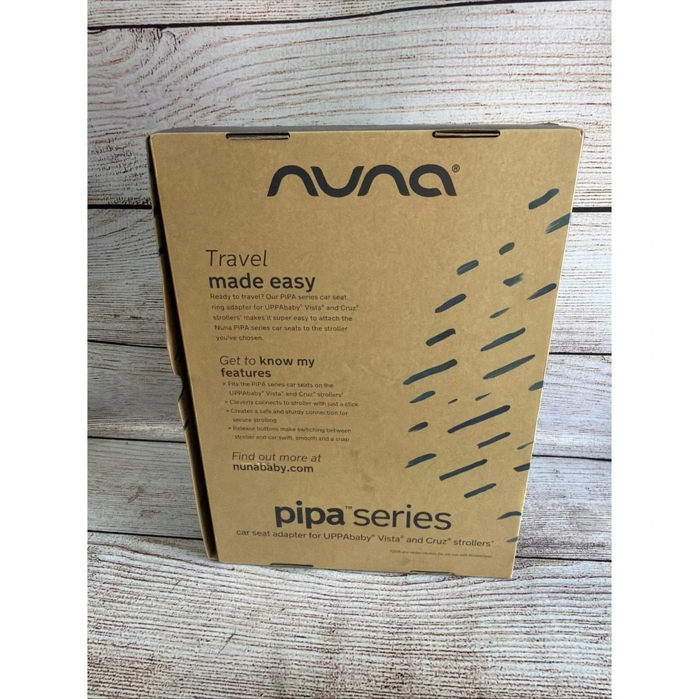 Nuna PIPA Series Car Seat Adapter - Tan